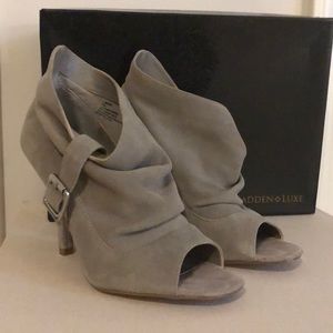 Steve Madden•Luxe- L-Magic Open-toe, heeled bootie